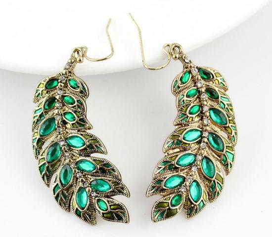 Daiktas Nauji žali auskarai