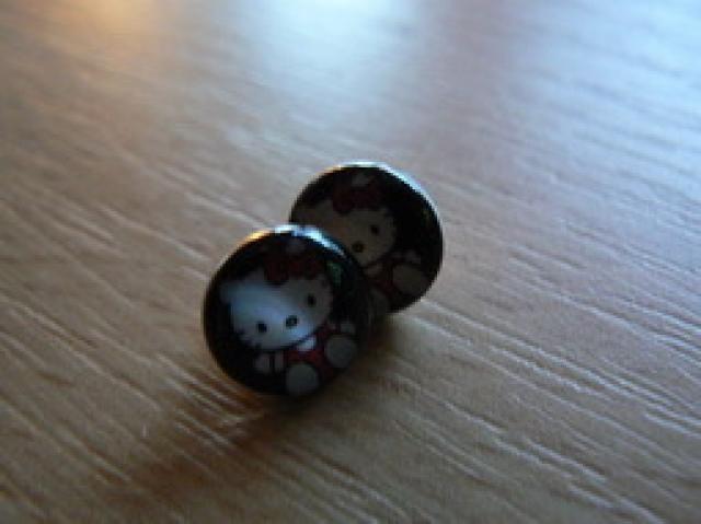 Daiktas Hello kity auskarai