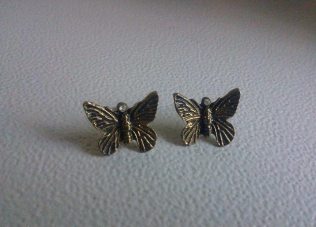 Daiktas Auskariukai "drugeliai"