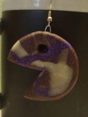 Daiktas Auskarai pac man