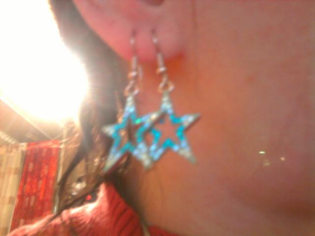 Daiktas Auskarai zvaigzdutes