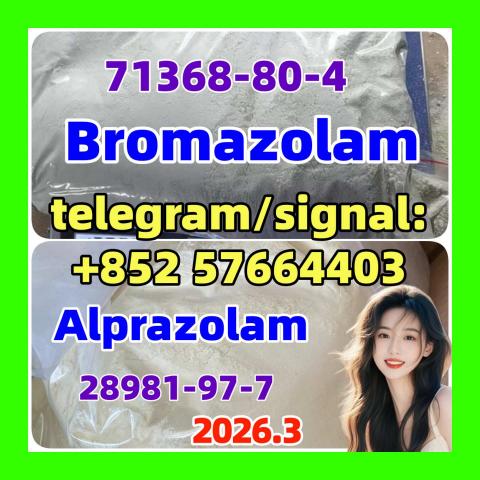 Daiktas 71368-80-4 bromazolam  Benzodiazepines alprazolam 28981-97-7 