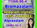 Daiktas 71368-80-4 bromazolam  Benzodiazepines alprazolam 28981-97-7 