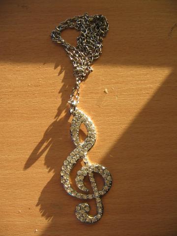 Daiktas Pakabukas - smuiko raktas