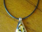 Daiktas gintarinis kaklo papuosalas