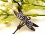 Daiktas Naujas nerūdijančio plieno pakabukas Dragonfly