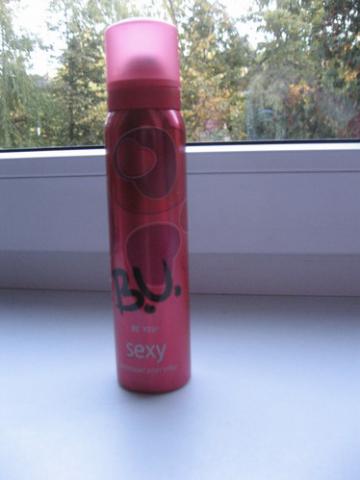 Daiktas NAUJAS purškiamasis dezodorantas B.U. sexy