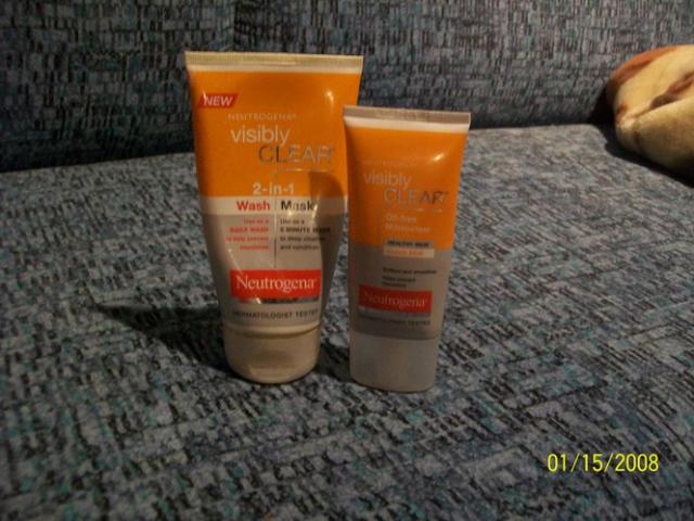 Daiktas prausiklis ir kauke, kremas