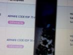 Daiktas Armani code, originalūs, mėginukas