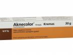 Daiktas Aknecolor,daugiau nei puse tubeles