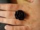 Žiedas su juoda rože Vilnius - parduoda, keičia (1)