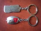 Daiktas Raktų pakabukai dviems :)