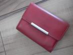 Daiktas Natūralios odos raudona piniginė 