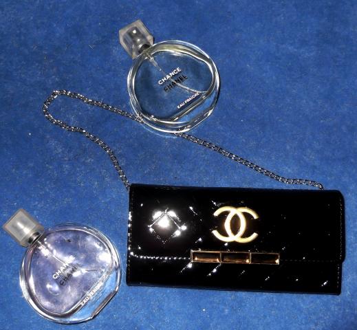 Daiktas chanel lakine pinigine-delniuke