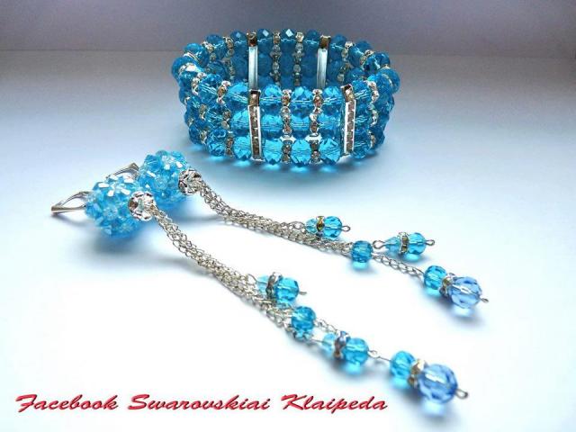 Daiktas Apyrankės ir auskariukų komplektas