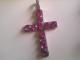 Rožinis blizgus kryžius Kėdainiai - parduoda, keičia (2)