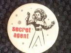 Daiktas secret agent ženkliukas