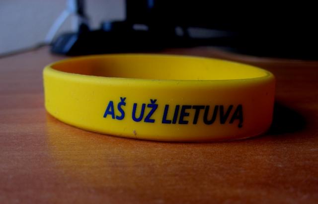 Daiktas Apyrankė "Aš už Lietuvą" 