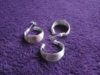 Daiktas Sidabriniai auskarai ir žiedas
