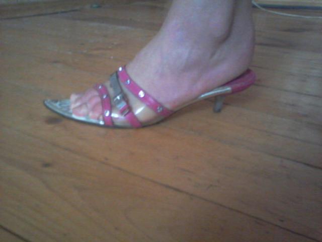 Daiktas Įspiriamos basutės ant kulniuko