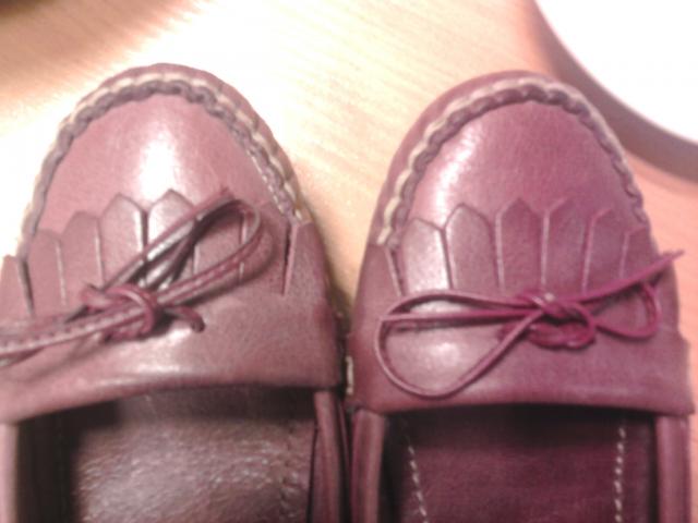 Daiktas Vyšniniai odiniai mokasinų tipo bateliai