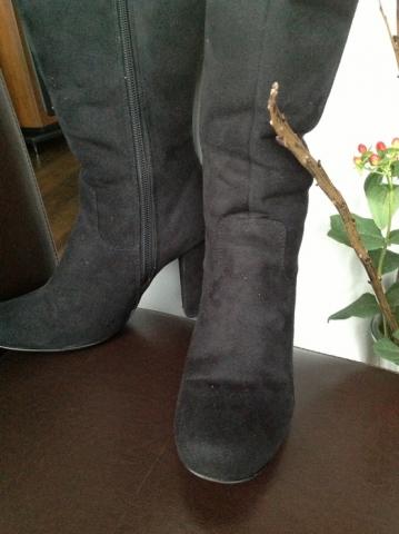 Daiktas Kukli juodi aukštakulniai ilgauliai