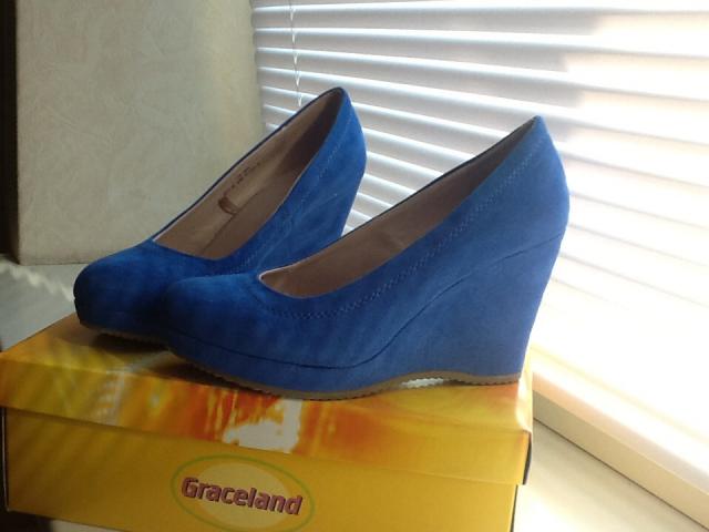 Daiktas Melyni zomsiniai bateliai pilnapadziai