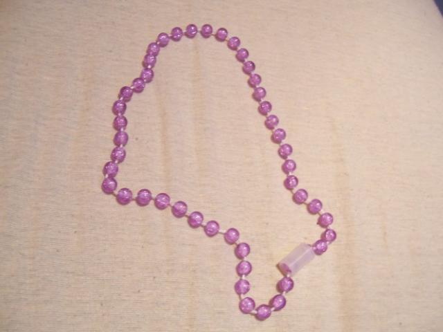 Daiktas VIoletiniai karoliai mergaitei