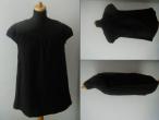 Daiktas siuvėjos siūta juoda palaidinė.dydis-L
