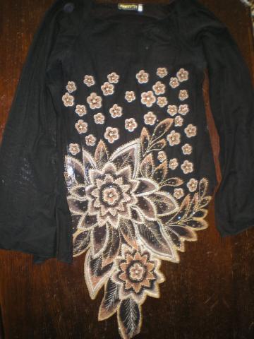 Daiktas Juoda permatoma palaidine su geles rastu