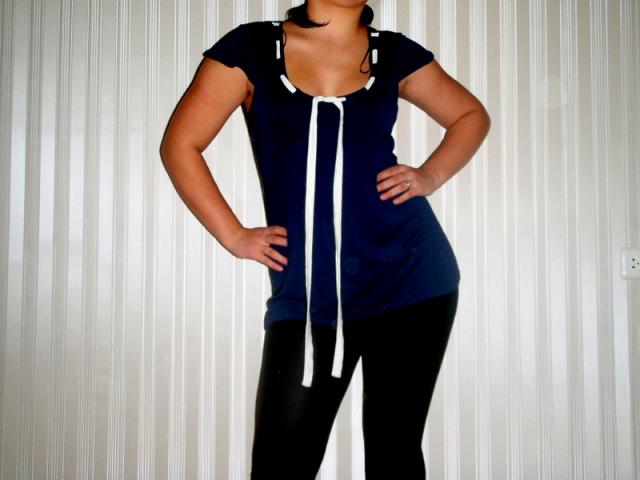 Daiktas Mėlyna dailiai krintanti tunika