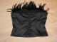 juodas korsetas su plunksnomis Prienai - parduoda, keičia (2)