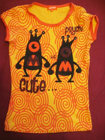 Daiktas Ryški raštuota effigy maikutė