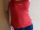 Mango logo nauja ryški koralinė palaidinė be rankovių S Kaunas - parduoda, keičia (3)