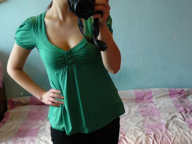 Daiktas žalia gražuolė