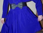 Daiktas Sodriai mėlynos spalvos suknelė