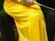 Ilga šilkinė geltona suknelė Vilnius - parduoda, keičia (1)