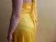 Ilga šilkinė geltona suknelė Vilnius - parduoda, keičia (3)