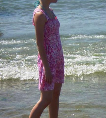 Daiktas Vasariška rožinė suknelė su gelytėm