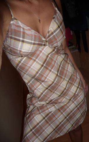 Daiktas languota suknele