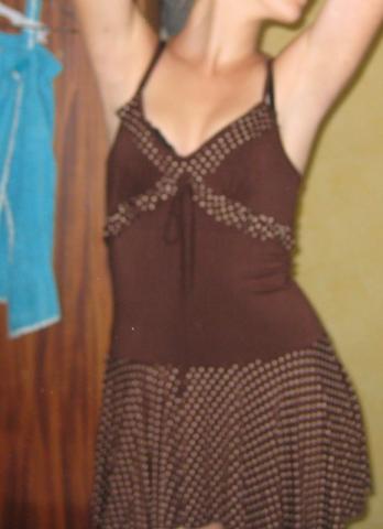 Daiktas Ruda mini suknele su taskiukais