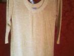 Daiktas aukso spalvos tunika
