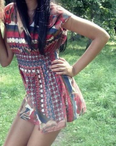 Daiktas Marga suknyte , tunika.