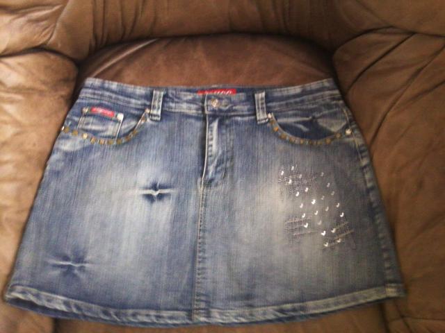 Daiktas Melynas dzinsinis sijonukas