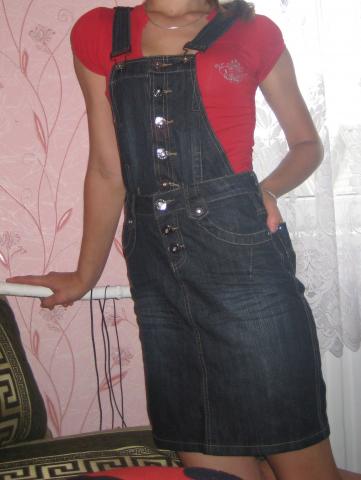 Daiktas Džinsinis sarafanas