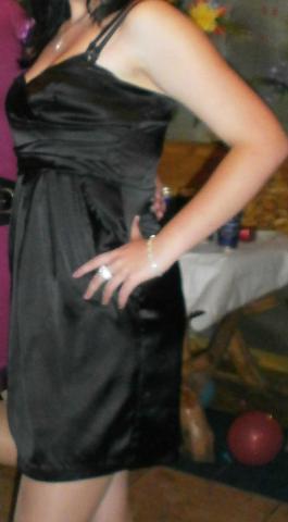 Daiktas Juoda žavinga suknelė