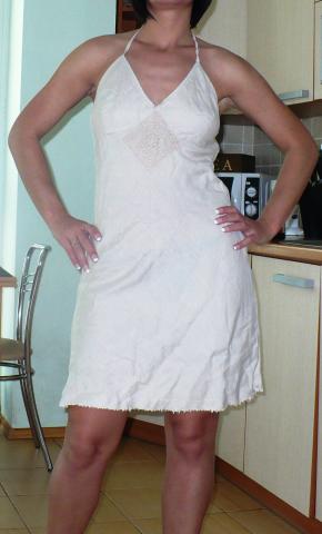 Daiktas suknele kaip linine