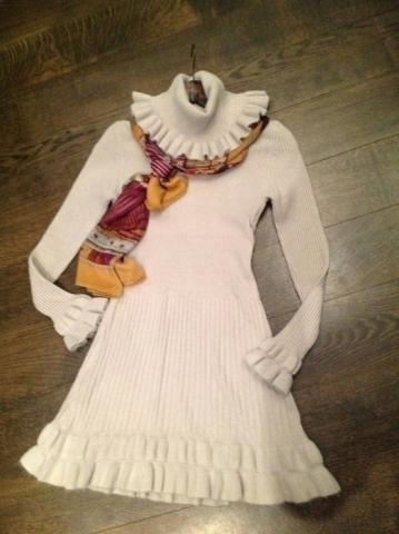 Daiktas Labai šilta megzta suknelė