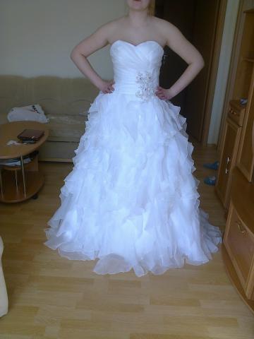 Daiktas Visiškai nauja balta vestuvinė suknelė