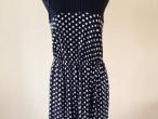 Daiktas Taškuota juoda suknelė / Mango 